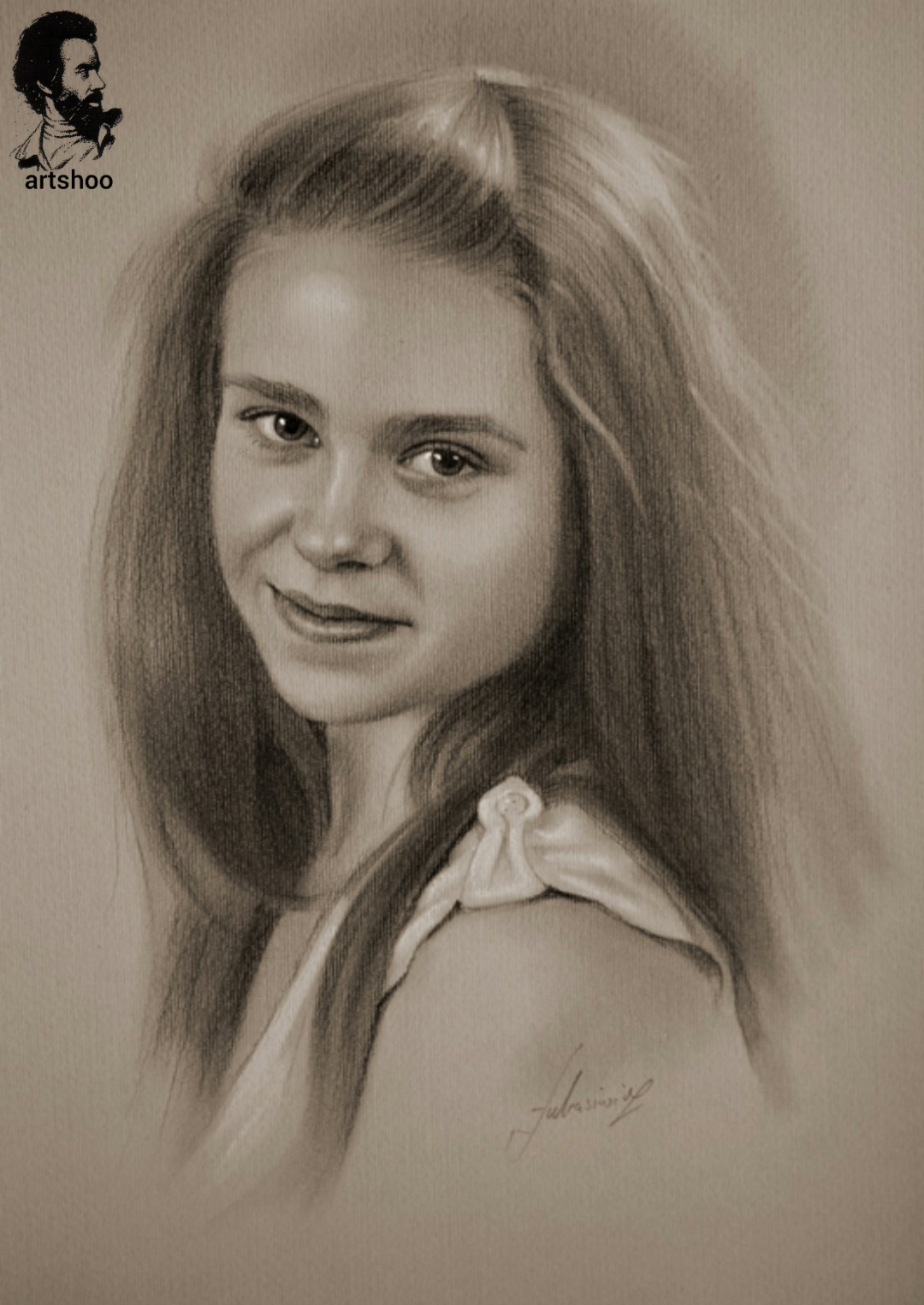 آموزش نقاشی سیاه قلم